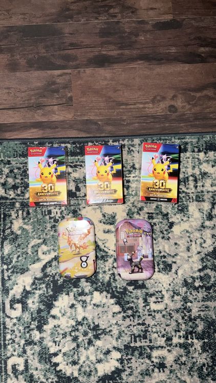 Pokemon 30th anniversaire booster bundle + mini Tin set seal (Neuf avec ...