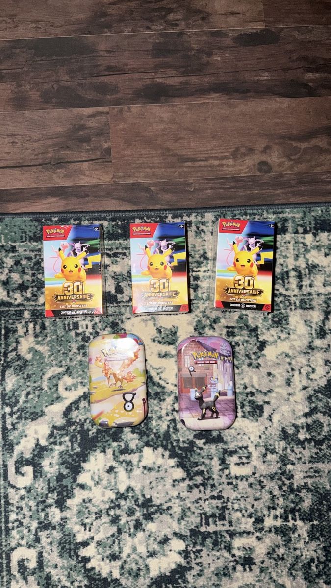 Pokemon 30th anniversaire booster bundle + mini Tin set seal (Neuf avec ...