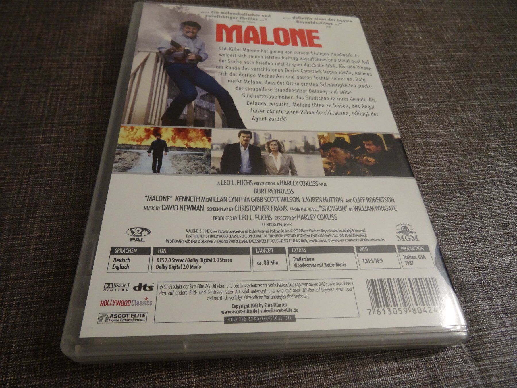 Tutti i DVDs: Malone Burt Reynolds DVD – Usato da Olten venduto da Disc-Verkauf 2