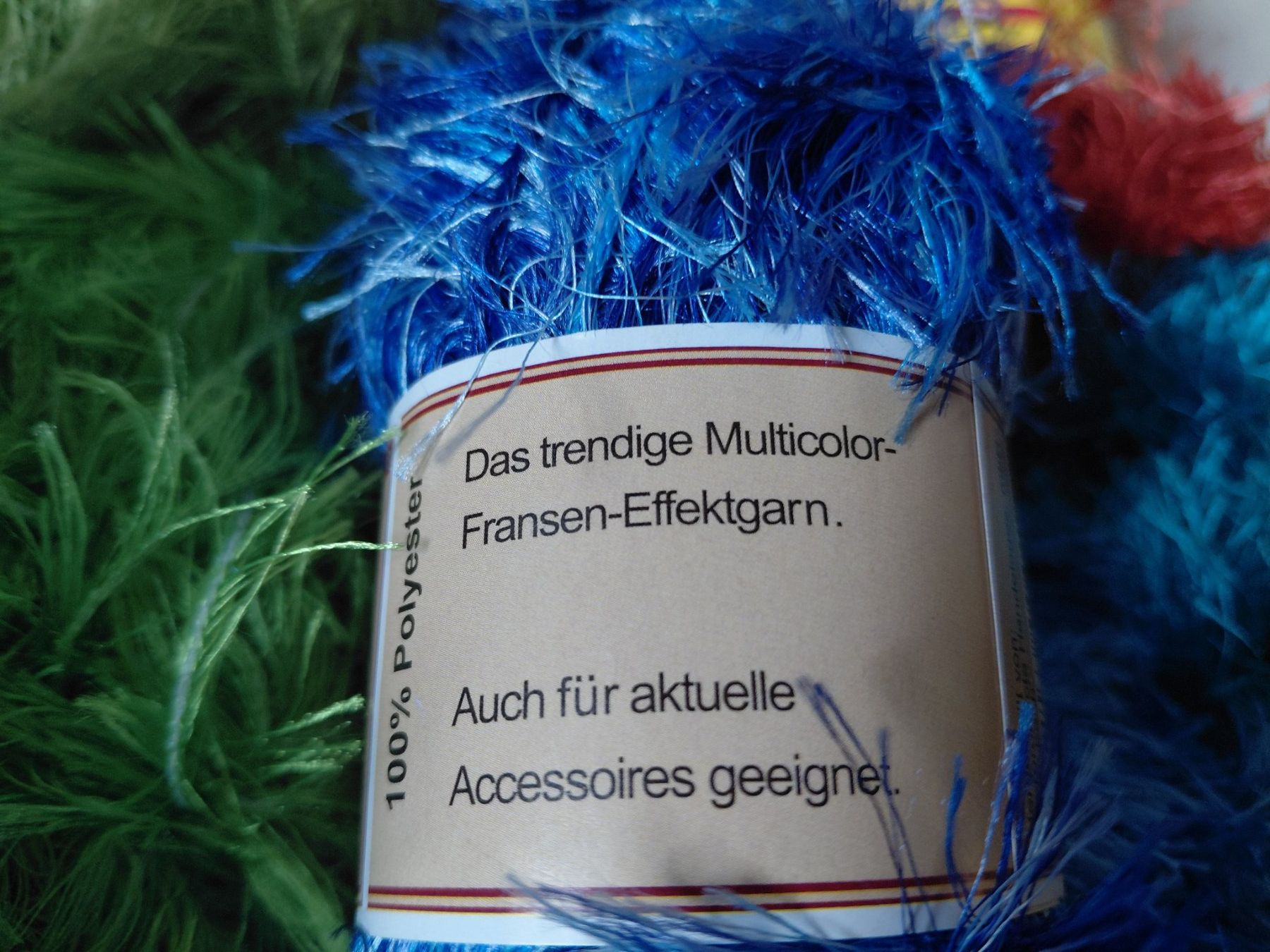 Cordicelle & Fili: FRANSEN STRICKGARN MULTICOLOR 800 GRAMM – Usato da Bern venduto da wau68 4