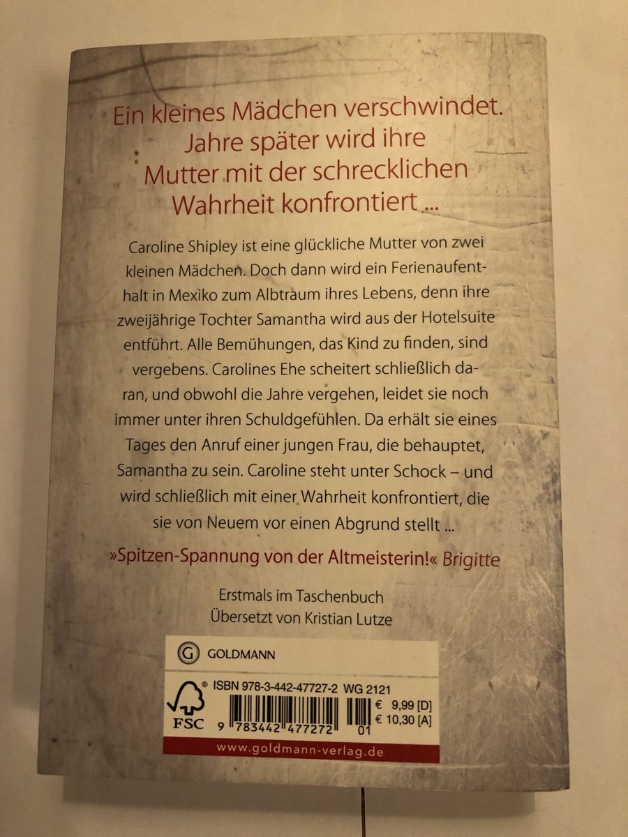 Libri: Joy Fielding: Die Schwester – Usato da Rain venduto da Denbie 1