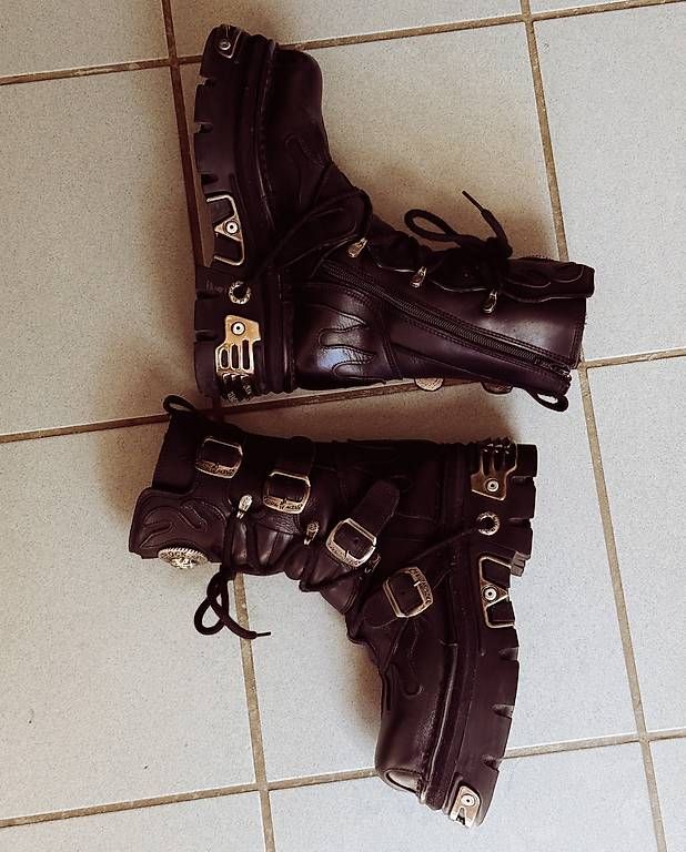 New Rock Scarpe da uomo: NEW ROCK Stiefel Boots Grösse 40 – Usato da Kirchdorf BE venduto da megablox 3