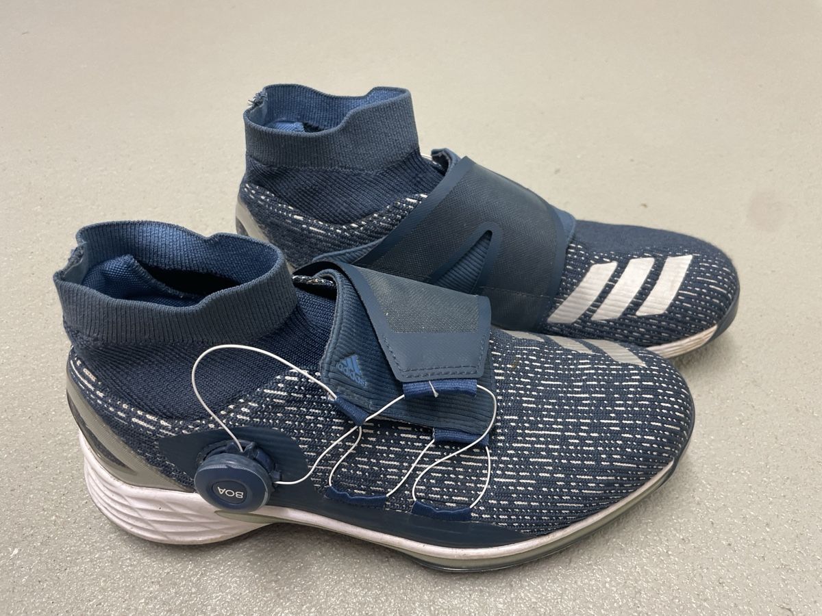 Adidas Scarpe da uomo: Adidas Golfschuhe mit Spikes / Gr. 40 – Usato da Wettswil venduto da Dorimar 2