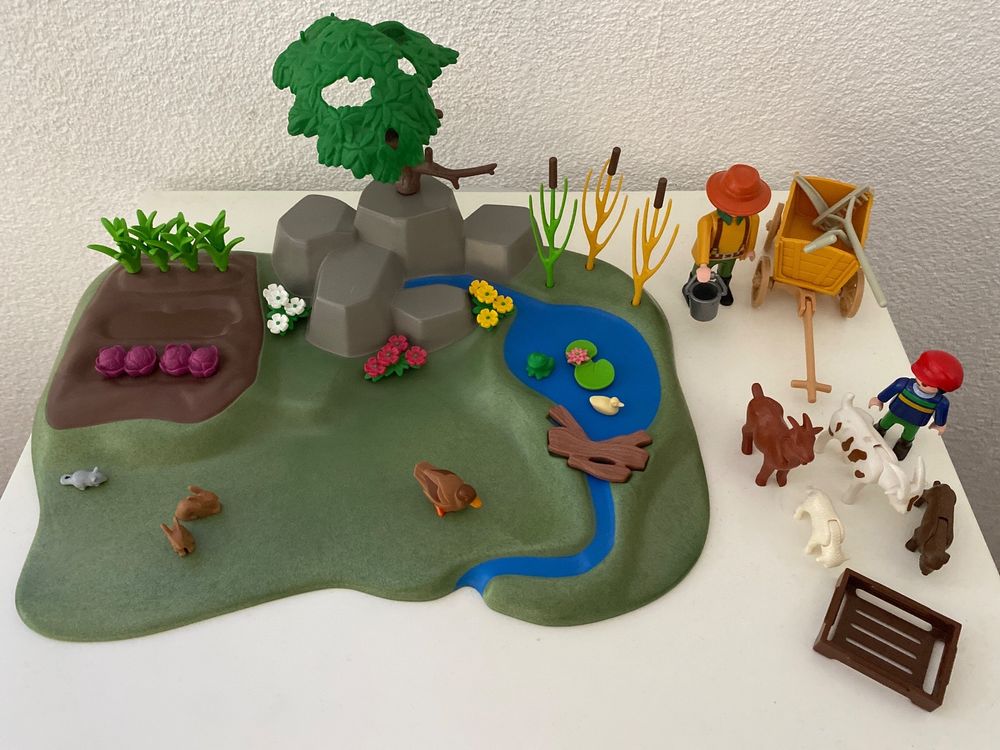 Playmobil 3124 Gemüsegarten mit Tiere Zubehör Kaufen auf Ricardo