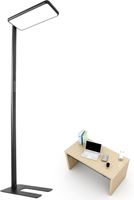 Stehlampe Büro UGR 16 CRI 98 6600lm Vollspektrum Tageslicht