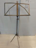 Lutrin musique laiton ancien pliant réglable Vintage