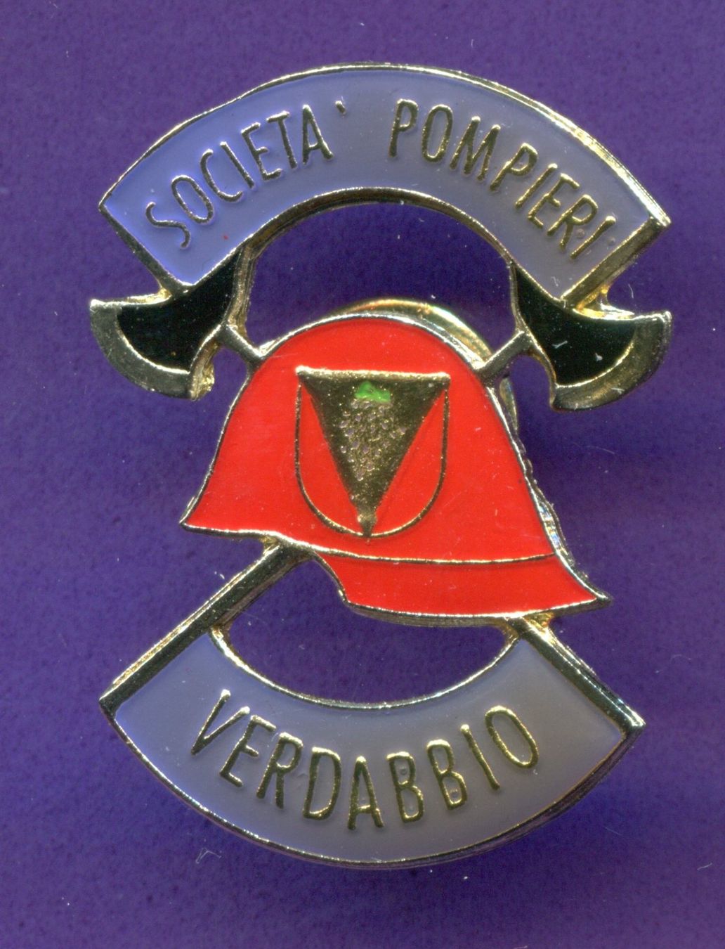 Placchette & Badge: SAPEURS-POMMIERS	 VERDABBIO – Usato da Winterthur venduto da Sammleroase