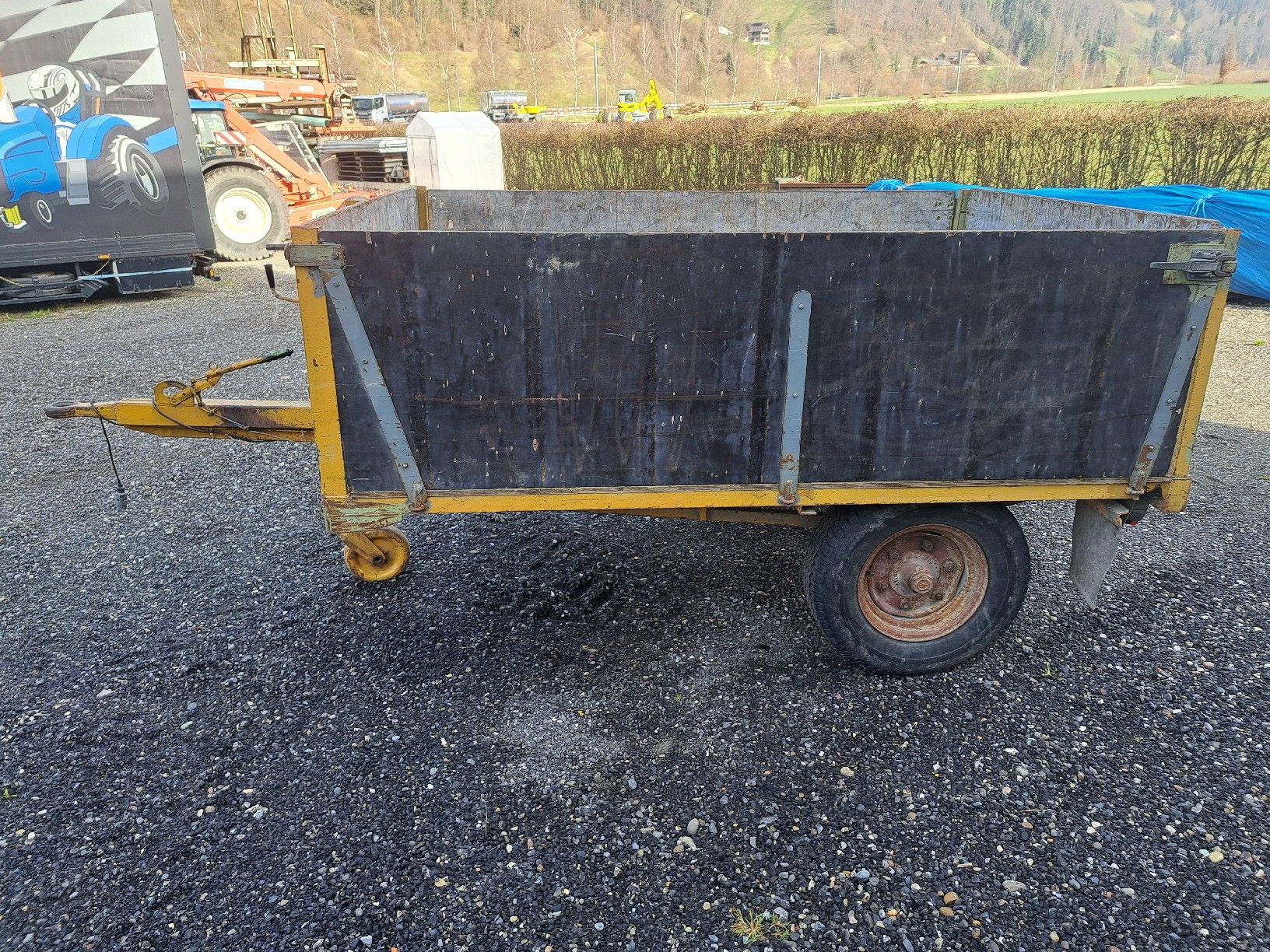 Rimorchi: Anhänger eigenbau für Traktor – Usato da ufhusen venduto da cb01 2