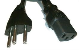 Netzkabel / Apparatekabel / 3 Meter / 1,5mm2 - 3 Stück -