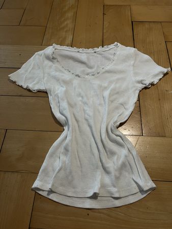 Vintage top weiss 