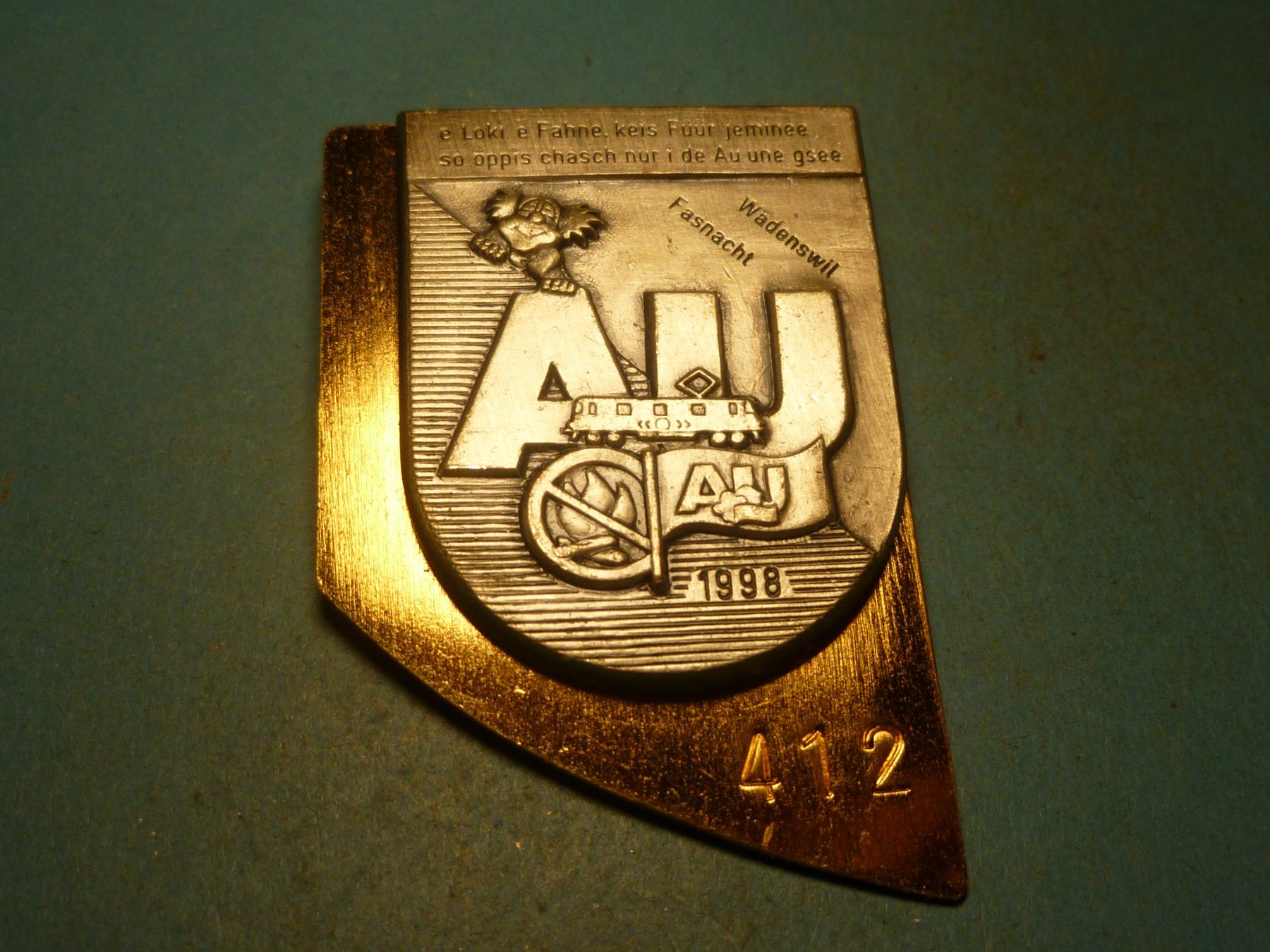 Placchette & Badge: WÄDENSWIL - AU 1998 GOLD – Usato da Ried (Muotathal) venduto da Mandarin02