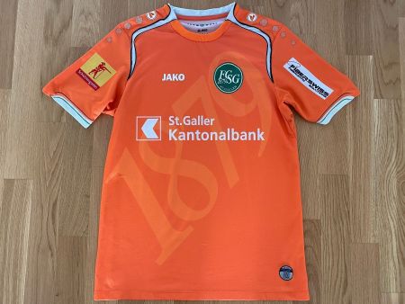 ORIGINAL FCSG JAKO FC ST'GALLEN 2014/15 TRIKOT SHIRT LARGE