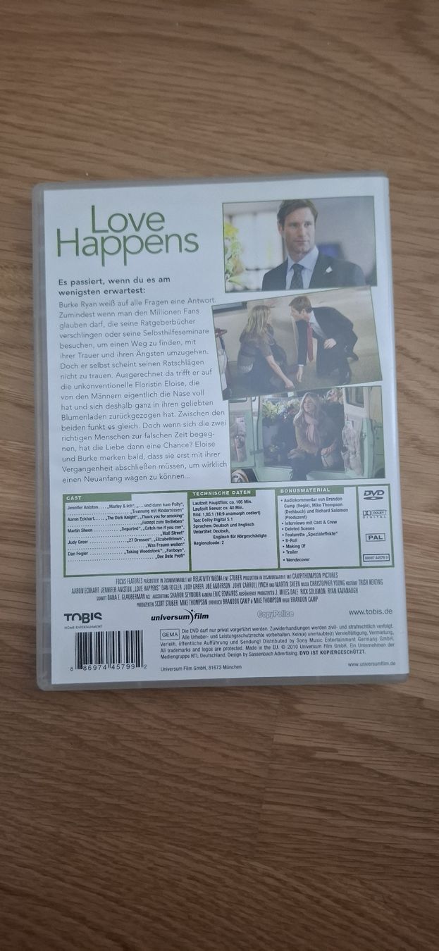 Tous les DVDs: DVD Love Happens – D'occasion à St. Gallen par emi_nfh9 1