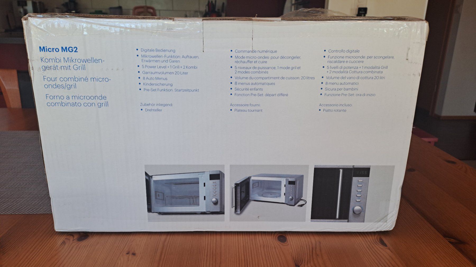Forni: Micro Ondes Satrap MG2 – Nuovo e nell'imballaggio originale da Morges venduto da kutabeach 1