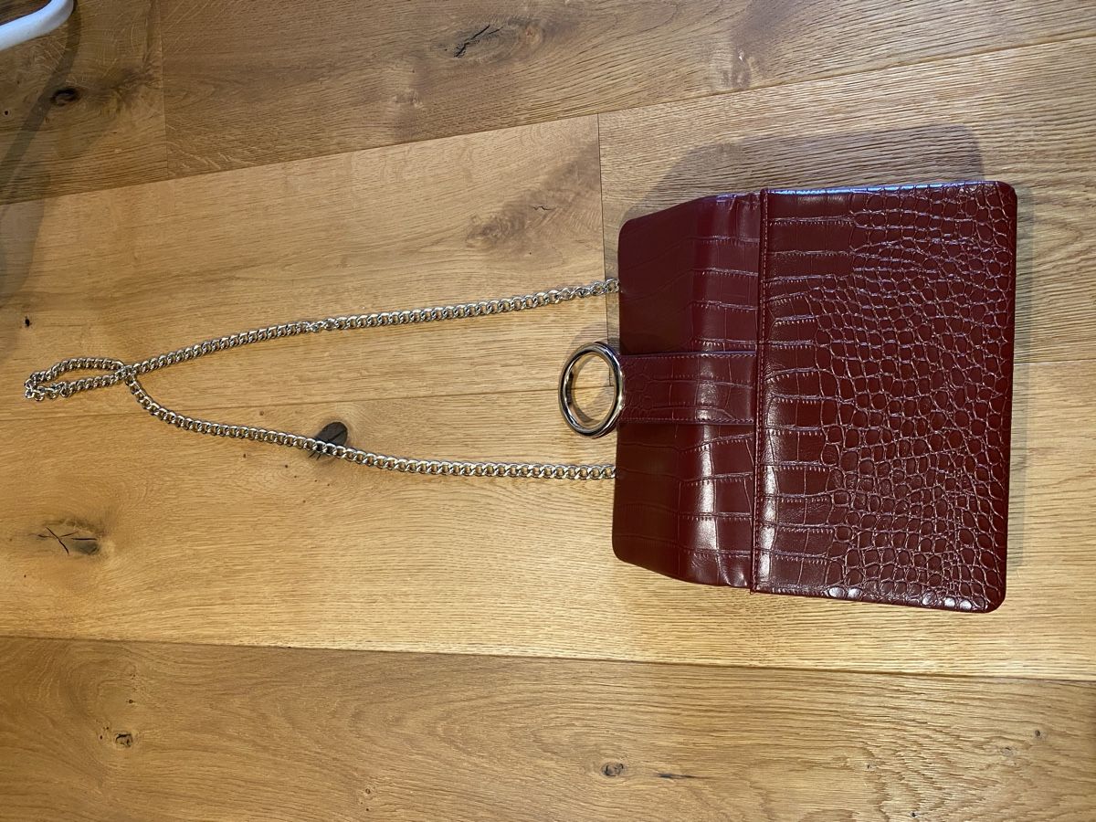 Borse da donna: Handtasche Burgunderrot – Nuovo (secondo la descrizione) da Wetzikon ZH venduto da purple_44 1
