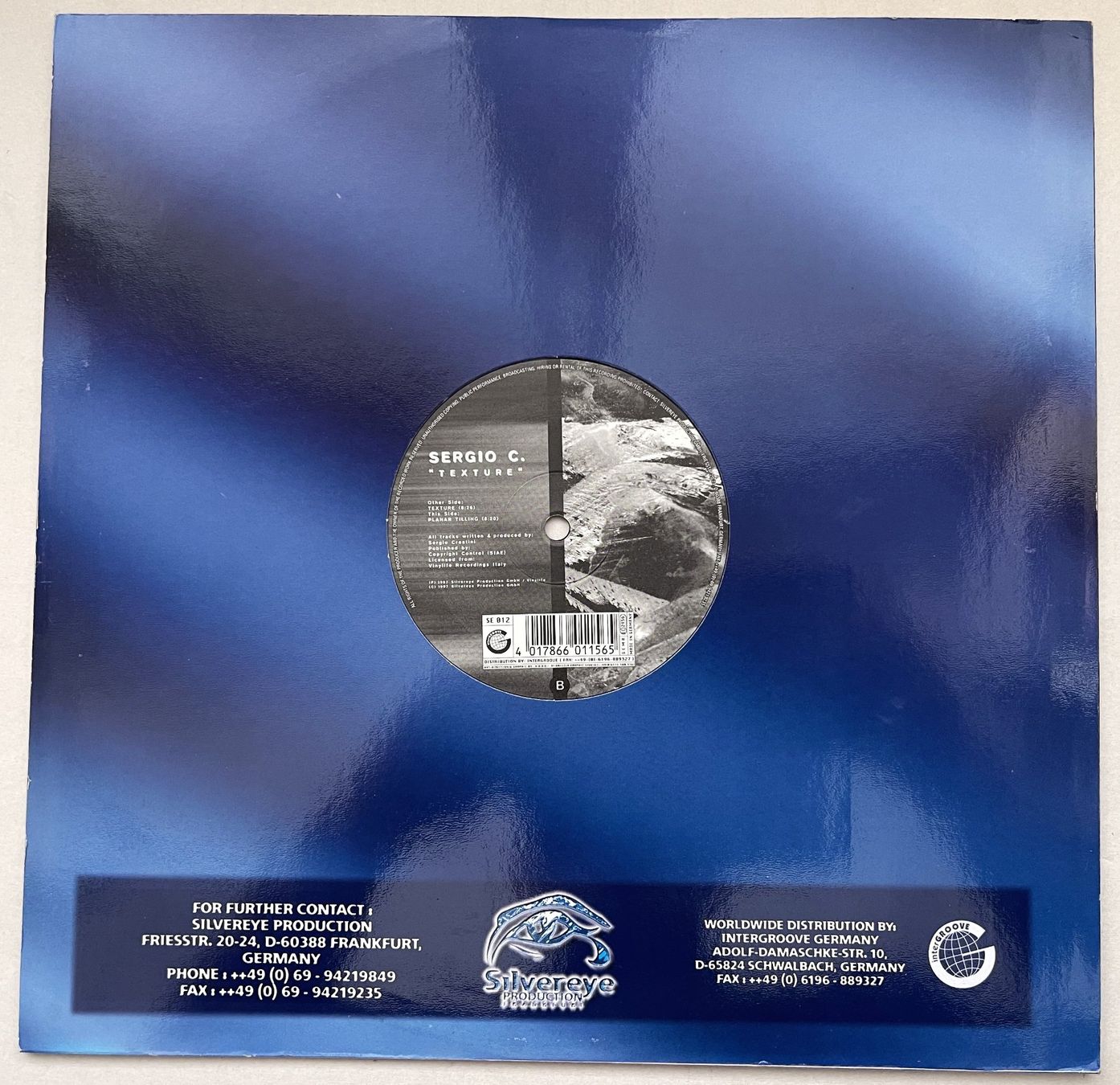 Dischi in vinile: Sergio C – Texture – Vinyl – Usato da Oftringen venduto da vuc_frq6 2