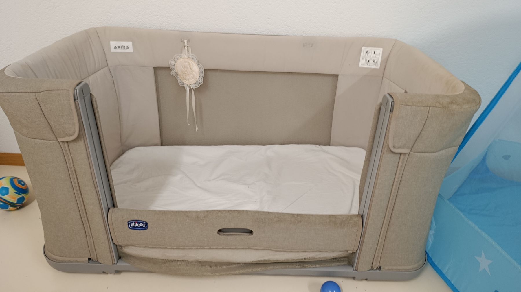Letti: Chicco next2me Forever beige – Usato da Knonau venduto da acc_x8dk 1