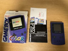Nintendo Game Boy Color mit OVP und Anleitungen