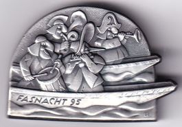 Fasnachtsplakette 1995 - Basler Fasnacht (M)