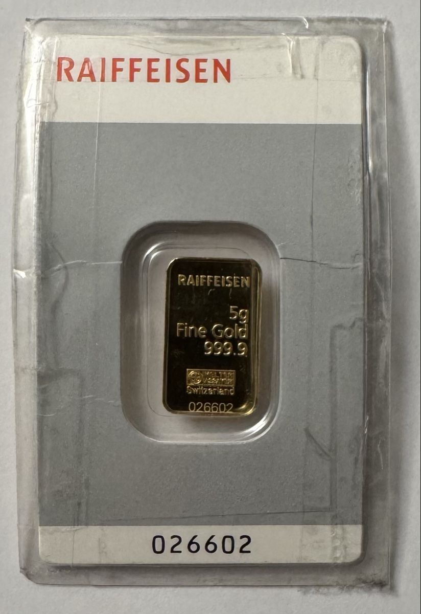 Edelmetalle: Goldbarren 5g – Neu (gemäss Beschreibung) aus Oberrohrdorf von Ambrosius