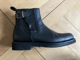 Lederschuh gefüttert mit Lammfell