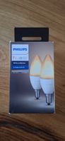 2 Philips Hue White Ambiance E14 Lampen