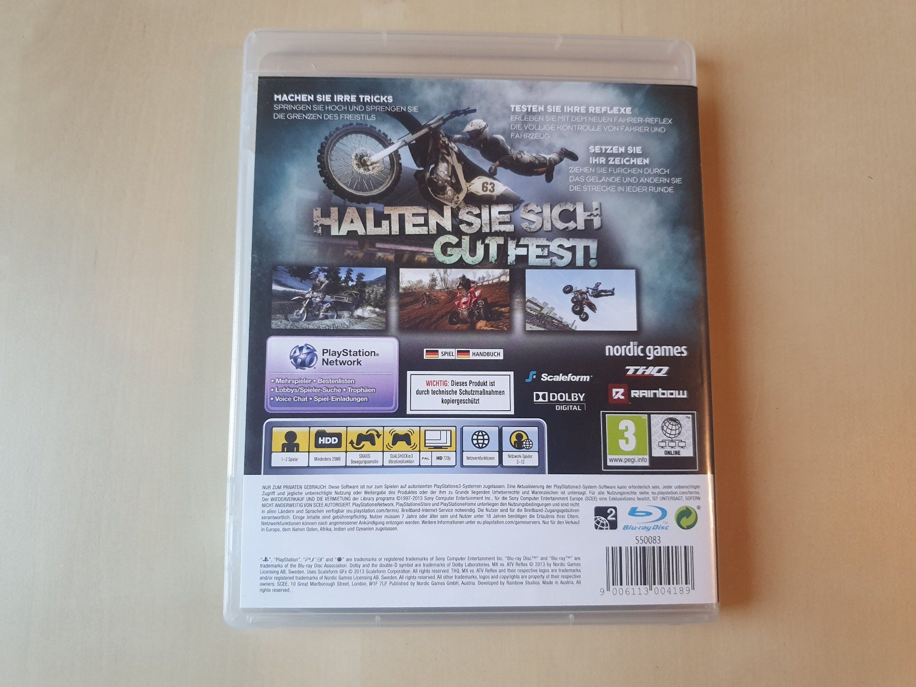 Sony Spiele: MX vs ATV Reflex – Gebraucht aus Stansstad von collectorsshop 1