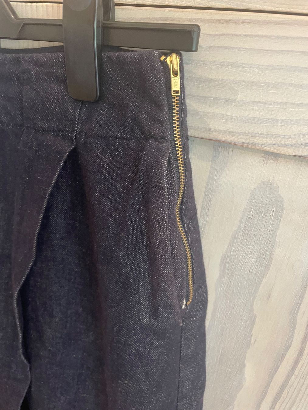 Röcke: Dunkelblauer Jeansrock Gr. 38, Wickeloptik – Gebraucht aus Basel von non_vn79 2