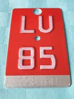 Velonummer LU 85