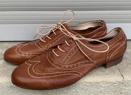 Splendide mocassin ALBERTO BRESSAN cuir fin made Italie n.39