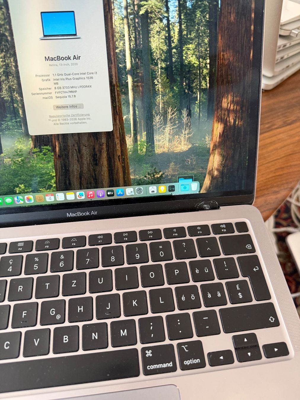 Apple Notebooks: Macbook Air. 2020 – Gebraucht aus Schattdorf von Kofi57 1