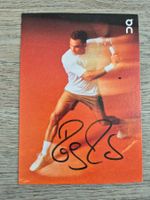 Autogrammkarte Roger Federer Originalunterschrift