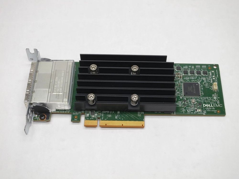 Dell HBA355e HBA 4-port 12Gbps SAS Adapter (Neu und originalverpackt ...
