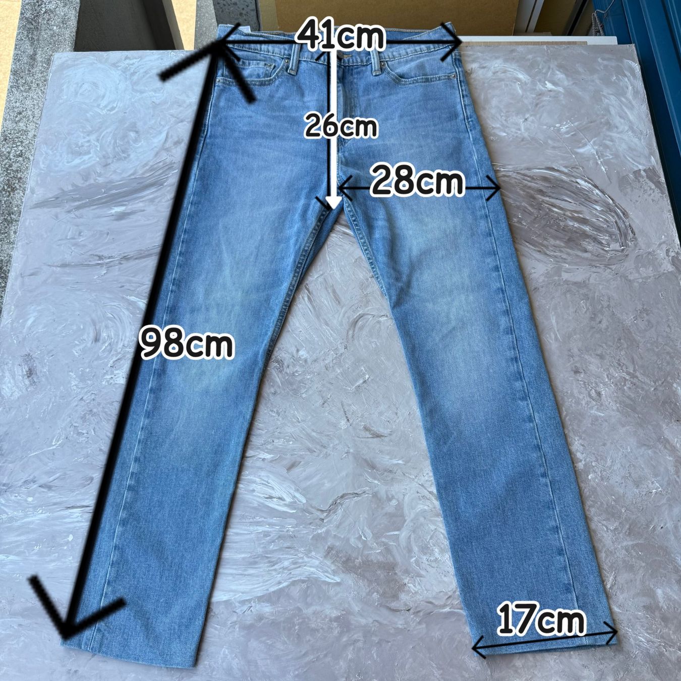 Levi's Jeans: Jean LEVI'S bleu clair délavé, coton, 32/32 – Usato da Thônex venduto da Suisse.Shopping 8