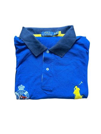 Polo Ralph Lauren homme bleu 3XL Yacht Club