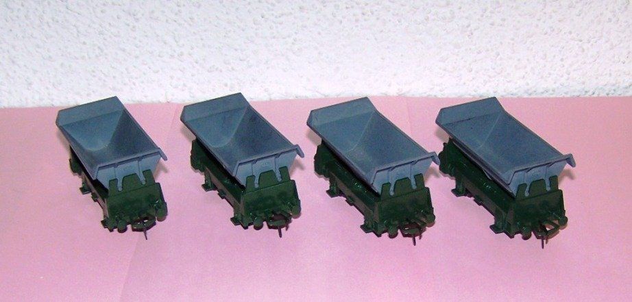 Fleischmann Modelleisenbahnen: Fleischmann H0 5501: 4 Stück Kipplorenwagen, DC – Gebraucht aus Brüttisellen von Rentner44zh 3