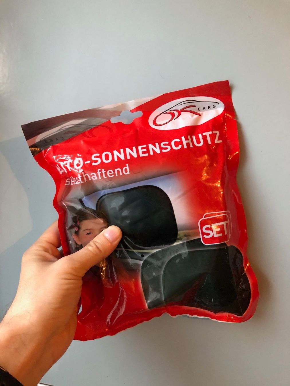 Ombrelloni: Auto-Sonnenschutz (NEU) – Nuovo e nell'imballaggio originale da Buchs SG venduto da Handyman77