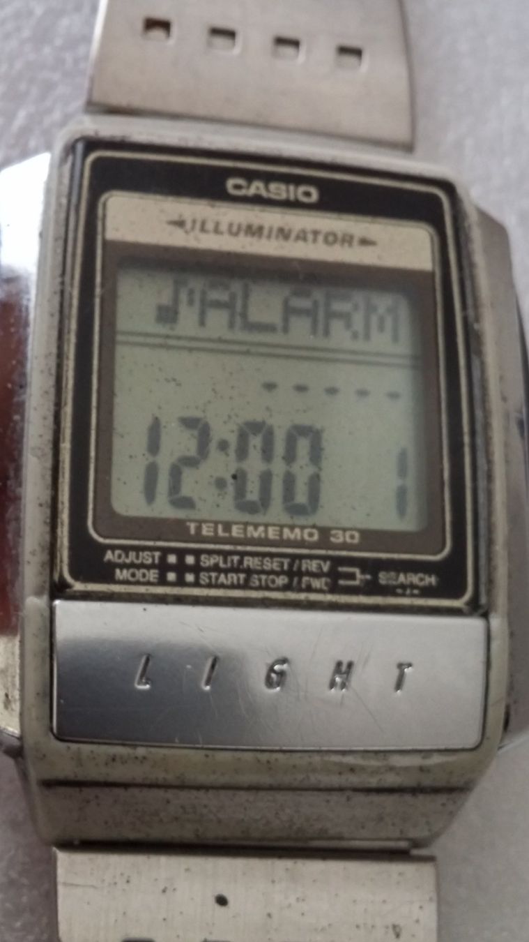 Casio Uhren: Vintage Casio A210 1637 Telememo 30 – Gebraucht aus Zürich von sendbad 1