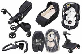 Stokke Xplory Kinderwagen – Komplettset mit viel Zubehör