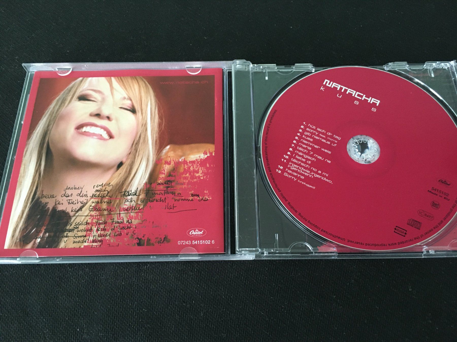 CD: Natacha - Kuss -CD- – Usato da St.Gallen venduto da MedienJoe 1