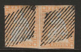 1854 : Strubel Nr. 25B im Paar : KP 650.--