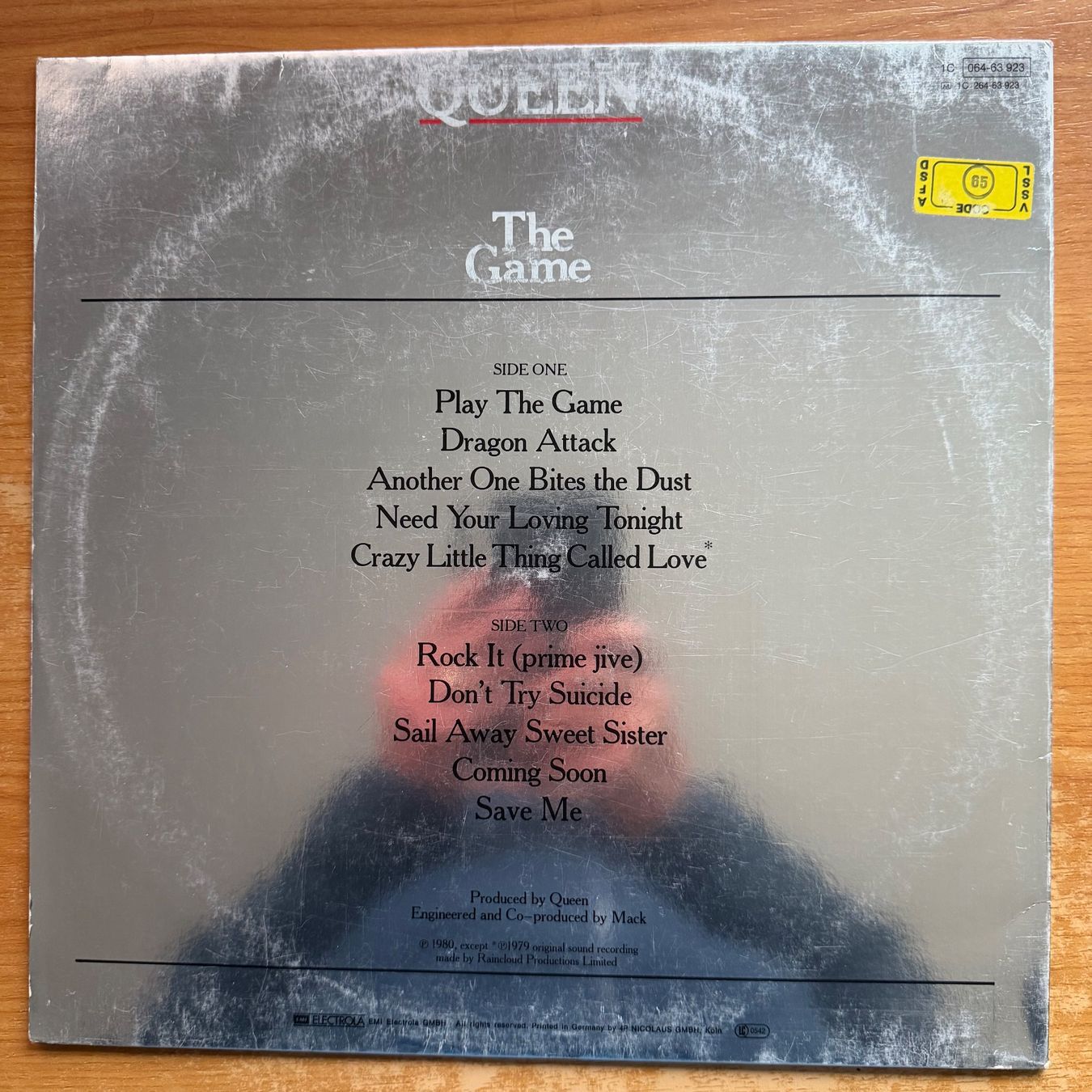Dischi in vinile: Queen - The Game / 1. D-Press. 1980 – Usato da Gais venduto da soundcave57 2