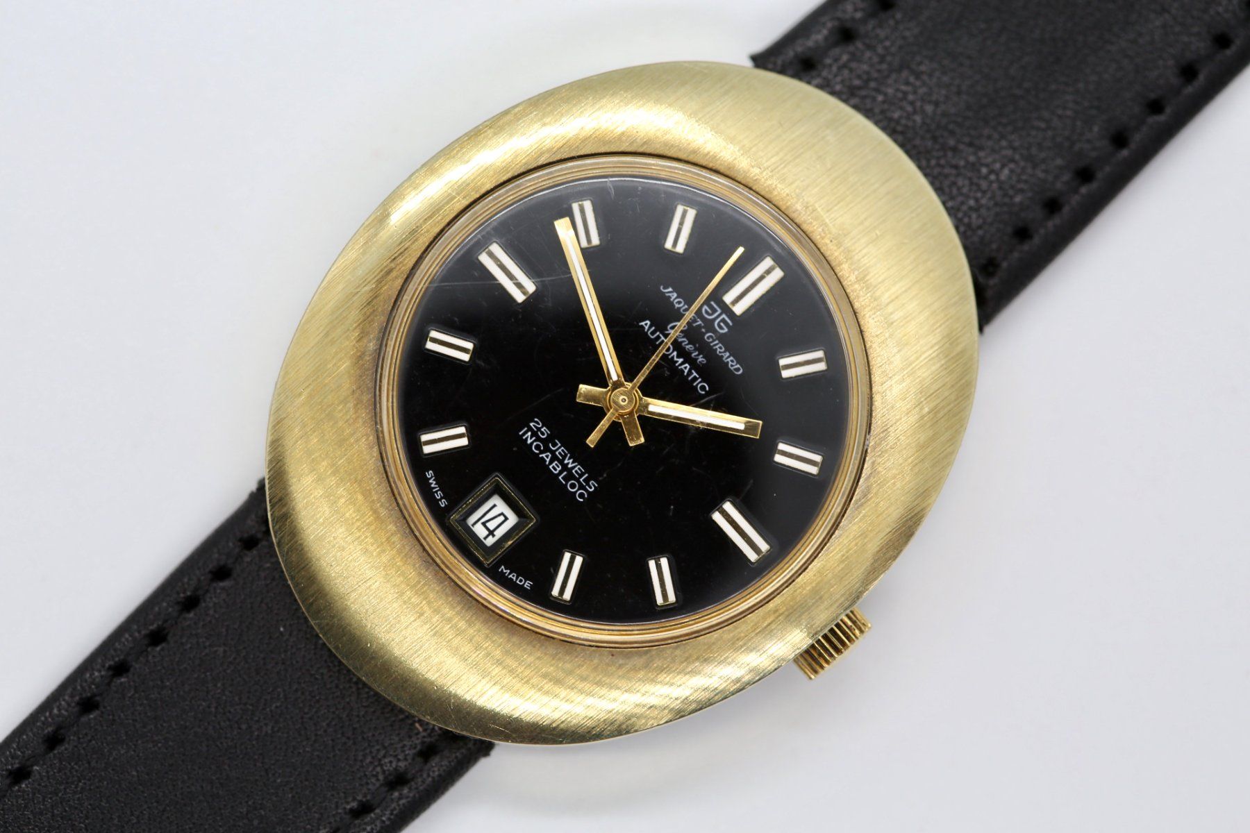 Orologi: Jaquet Girard Geneve Automatik – Usato da Reinach BL venduto da Han-Numismatik 1