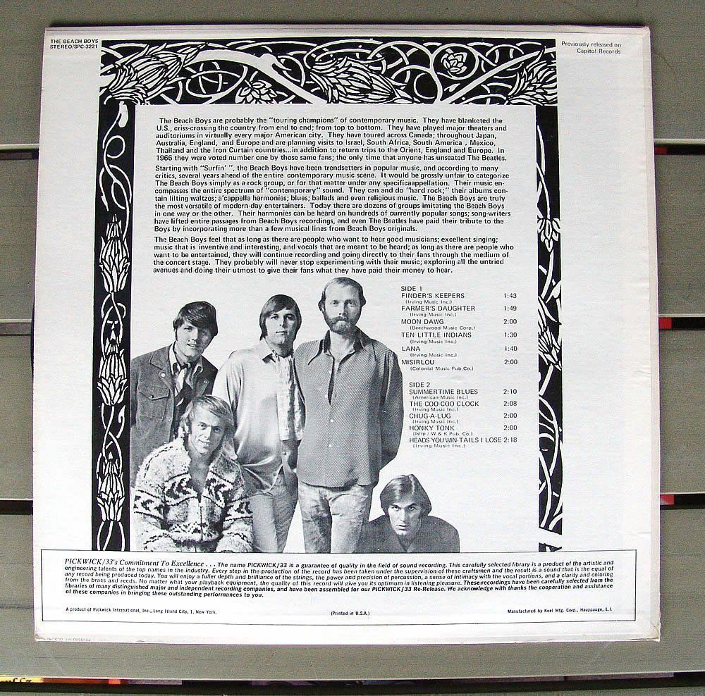 Schallplatten: The Beach Boys vinyl LP Langspielplatte – Gebraucht aus Schlieren von Apollo3 1