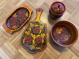 Lot de 5 objets divers