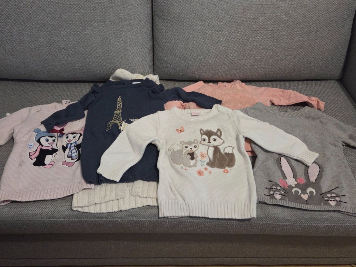 Pullover & Sweatshirts: 6x Kinder Pullover Grösse 80 – Gebraucht aus Thun von el_gnom