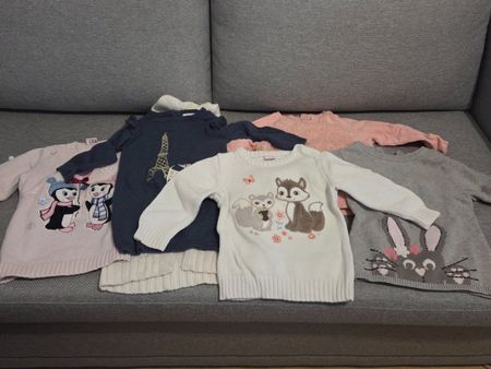 6x Kinder Pullover Grösse 80