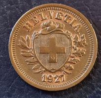 1 RAPPEN JAHR 1927 - SCHWEIZ / RAR