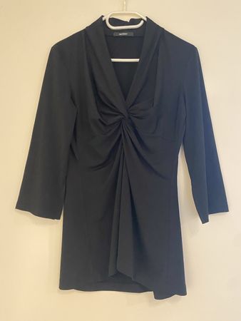 elegantes Navyboot Oberteil, schwarz, ca. Gr. 38