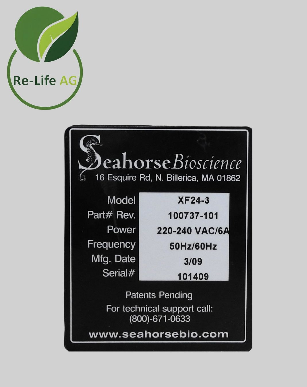 Tutte le macchine: Seahorse Bioscience XF24-3 device – Usato da Reinach BL venduto da Re-LifeAG_Labor 5